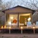 luxury tent Hoedspruit 2-night stay for 2 people full board romantic turndown breakfast lunch dinner massage