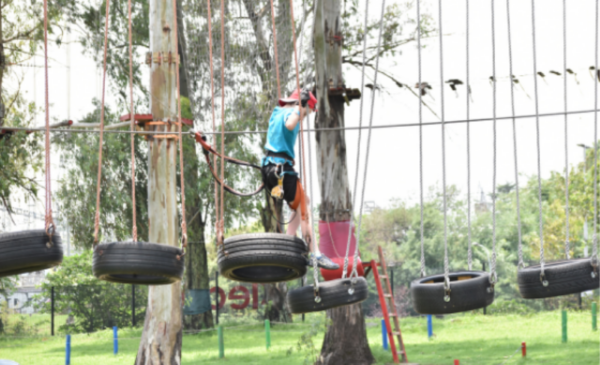 Entrance for 2 to the Green Monkey Moves obstacle course at Acrobranch - Image 7