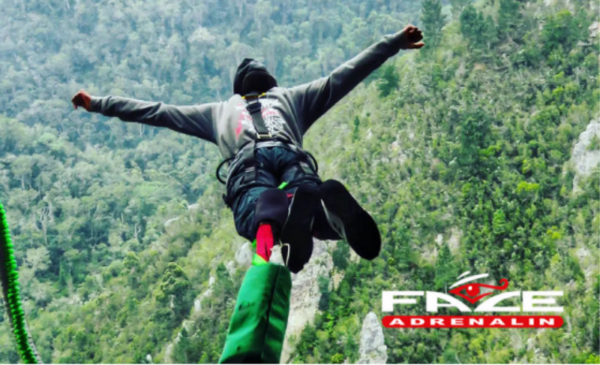 A Bloukrans bungy jumping experience
