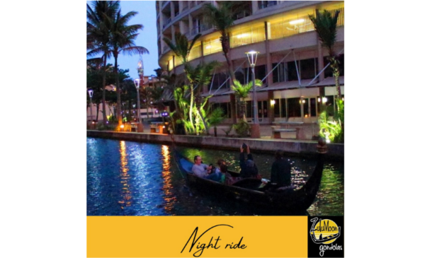 A magical night ride for 4 through Durban Waterfront