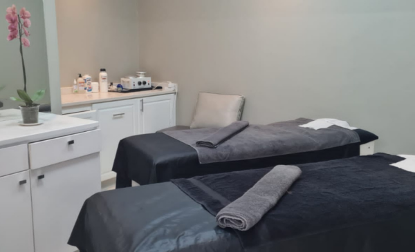 pamper package with snacks at bellaneova