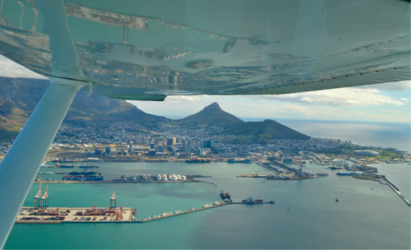 a 30-minute flight cape town international airport mother city