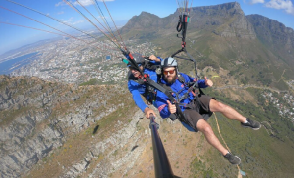 Enjoy an adrenaline-pumping paragliding trip with the view of the Mother City - Image 2