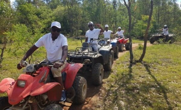 An outdoor quad bike trail with a loved one - Image 2