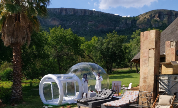 Enjoy a full body massage and lunch with your bestie in a bubble tent - Image 3