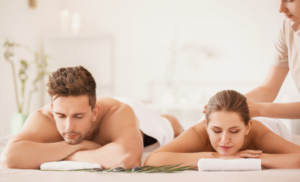 deluxe couple's pamper package from Sharella Beauty spa and studio