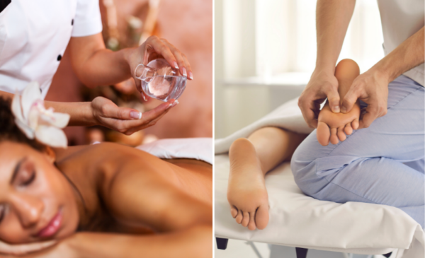 75 minutes of paradise with this massage and reflexology package