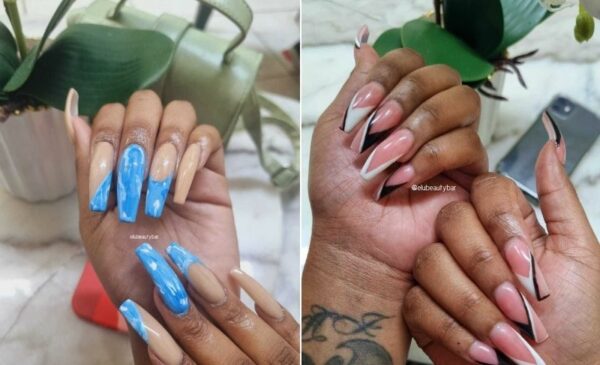 Elevate your nail game with an acrylic and gel combo - Image 2