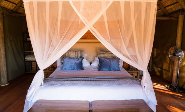 A picturesque one-night stay in the African bush for 2 people