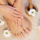full spa manicure and pedicure