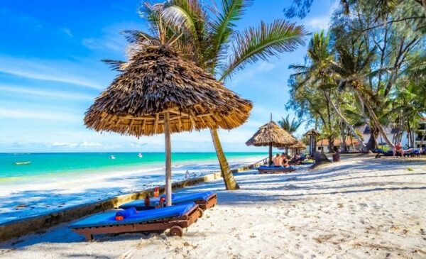 beach in Kenya diani beach resort south coast holiday accommodation vacation africa