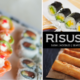 A 32 piece sushi platter from risushi