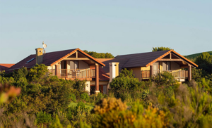 A 1 night stay for 4 people at pezula realty and letting