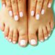 Gel hands and feet w lola lee polish