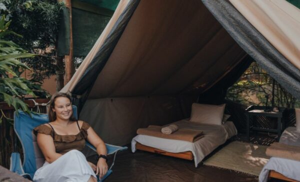 A 2-Night Stay for 4 People in Glamping Tents at Firefly Falls - Image 2