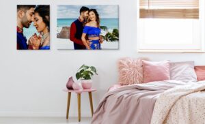 A4 block mounted canvases