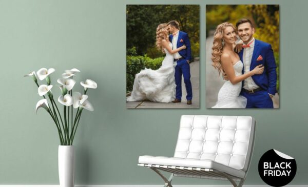 Get 2 x A5 Block Mounted Canvases