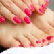 gel nails toes sandton
