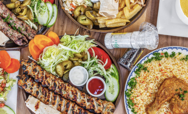 Enjoy a delicious mixed grill for 2 with a shisha pipe in Green Point