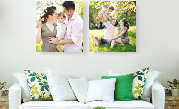 Decorate your space with 2 A2 premium block mounted canvas prints - Image 2