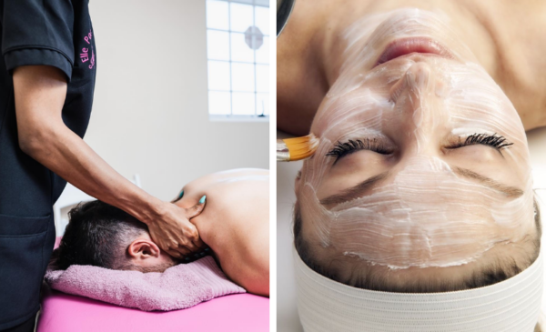 90-min massage & beauty package for 1