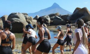 Enjoy a Silent Disco Zumba Class on Big Bay Beach