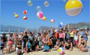 Enjoy a Silent Disco Zumba Class on Dolphin Beach