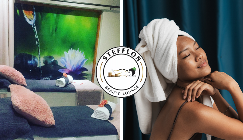 Indulgent 2-hour pamper package for 2 at the popular Stefflon Beauty Lounge