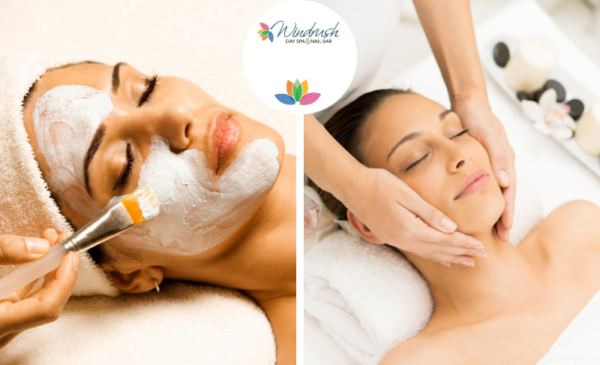 Hydrodermabrasion facial treatment for 1