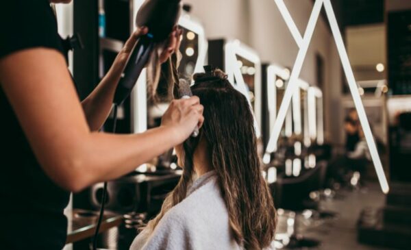 A Hair Styling Combo with a Scalp Detox and a Green Peel Facial