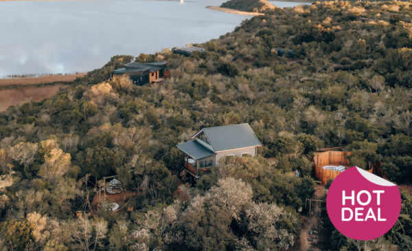 A Magical 1-Night Stay in a Treehouse Villa for 4 People in Wilderness