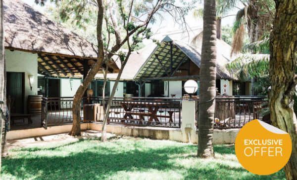 A 1-Night Luxury Bush Lodge Getaway for 2 in Dinokeng