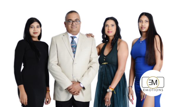 A Professional Photoshoot at Emotions Studio for up to 4 People