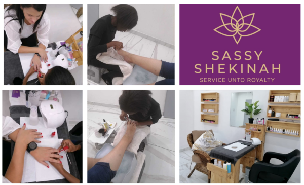 A Choice of a Full Manicure or Full Pedicure in Belville