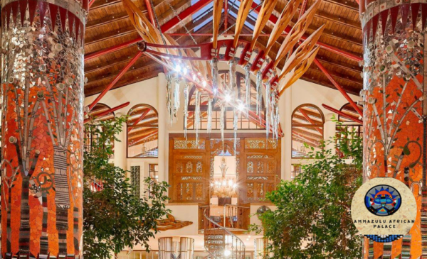 A Cultural Experience Getaway for 2 in a Zulu-Inspired Palace in Kloof