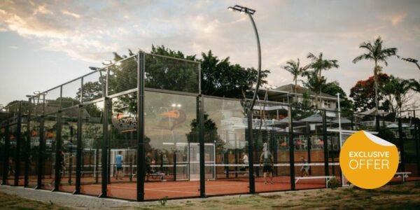 Step onto the Court with a Padel Game for 4 at Kloof Country Club