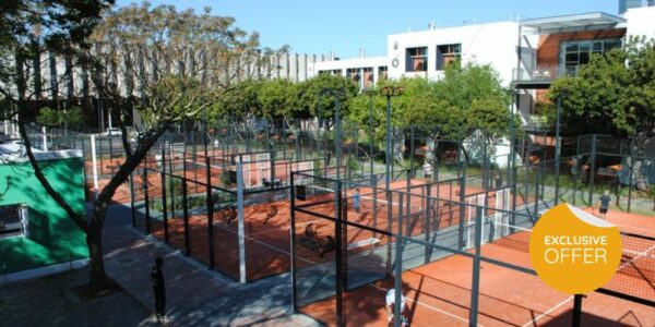 Enjoy the World's Fastest-Growing Sport with a Padel Game for 4 at the V&A Waterfront