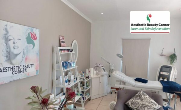 A treatment area at Aesthetic Beauty Corner in Lone Hill.
