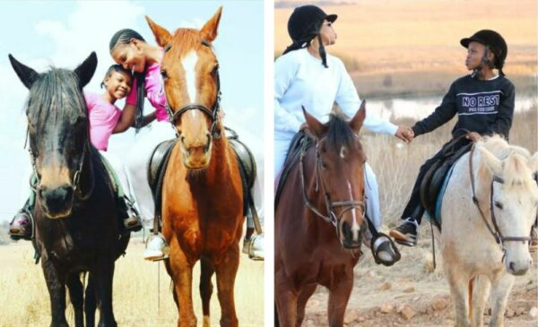 horse riding
