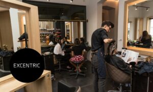 The treatment area at Excentric Hair on Kloof in Gardens