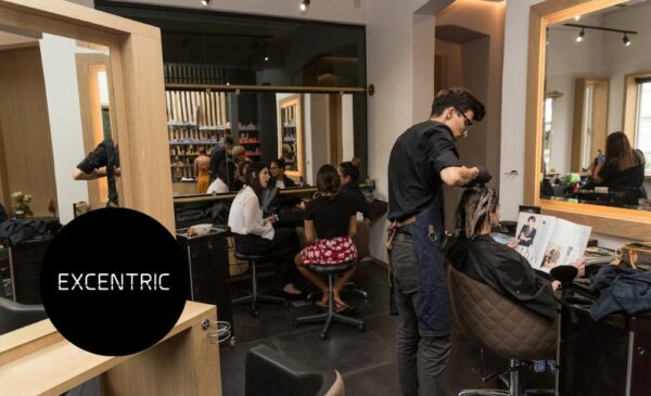 The treatment area at Excentric Hair on Kloof in Gardens