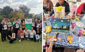 An art workshop hosted by Girls Got Wine