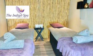 A couple treatment room at The Indigo Spa Pty Ltd in Midrand.