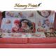 A personalized blanket from Memory Prints