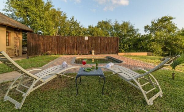 The pool at Mutsami Private Bush Lodge in Phalaborwa