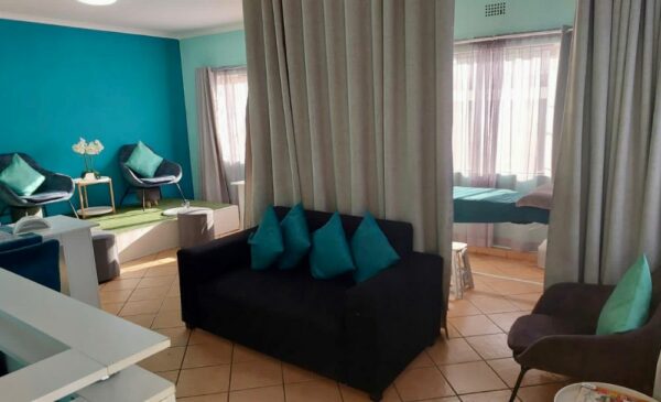 A treatment area at The Teal Orchid