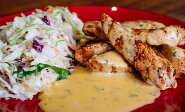 Chicken strips and a side made by Bird & Co in Umhlanga Ridge