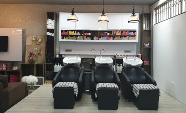 A treatment area at Mode Hair and Beauty in Umhlanga