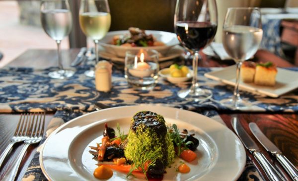 The food at The Clipper Restaurant at The Commodore Hotel at the V&A Waterfront