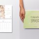 An A4 spiral flip calendar from The Print Boutique available for nationwide delivery